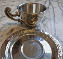 Kaffee Tassen 12 Stk. Inox