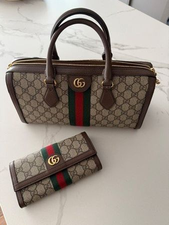 Gucci Ophidia Kollektion Tasche + Portemonnaie