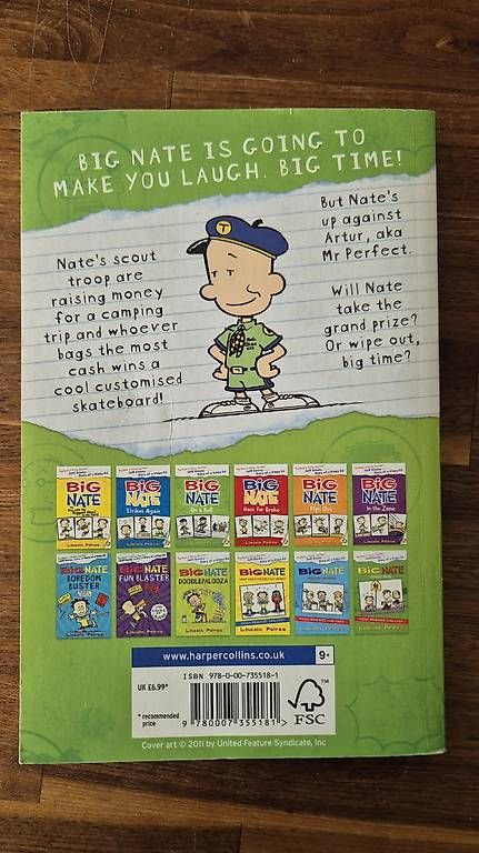 Libri: BIG NATE, On a Roll – Usato da Lyss venduto da d_p_id 1