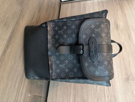 Louis Vuitton Saumur Backpack Monogram Eclipse guter Zustand