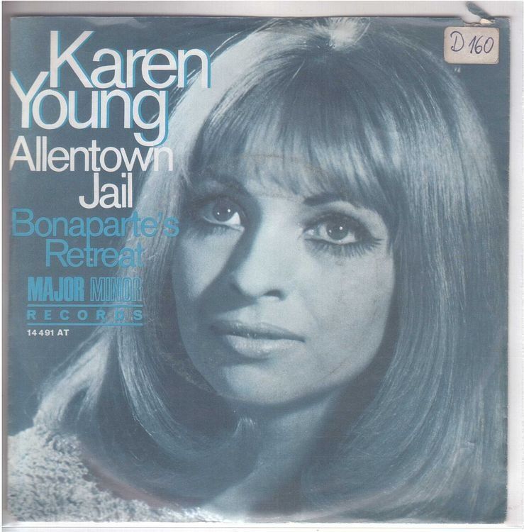 Dischi in vinile: Single7  Karen Young  -- Allentown Jail – Usato da Rheinau venduto da thespecials