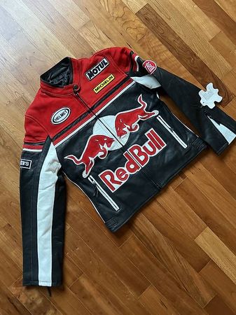 Redbull Lederjacke moto Giacca chaqueta Racing