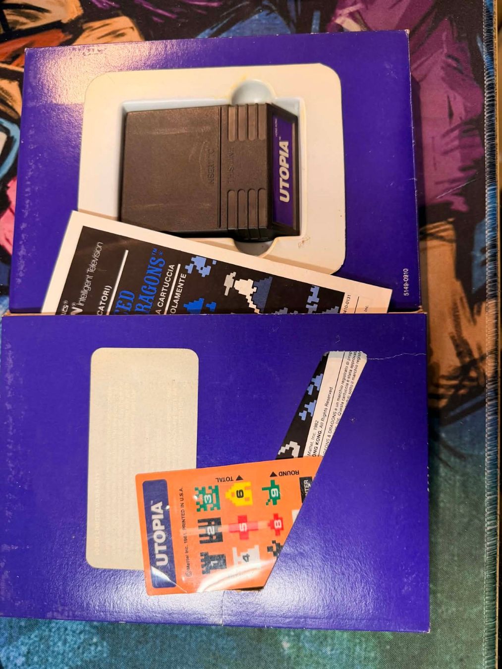 Giochi: Utopia Mattel Intellivision – Usato da Giubiasco venduto da Ticinerd 2