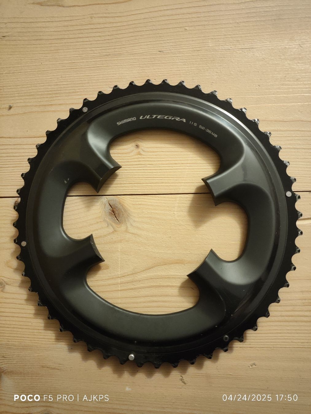 Ultegra Ersatzteile: Shimano Ultegra 11s 52-36t Chainring – Gebraucht aus Winterthur von Ajcps