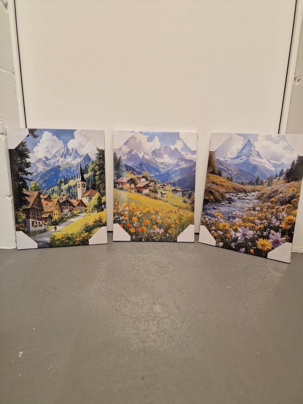 Poster & Bilder: Schönes Schweizer Landschaftsbild "Dorf" - NEU – Neu und originalverpackt aus Villmergen von Markus_Selina_Store 1