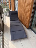 Gartenliege klappbar aus Poly-Rattan