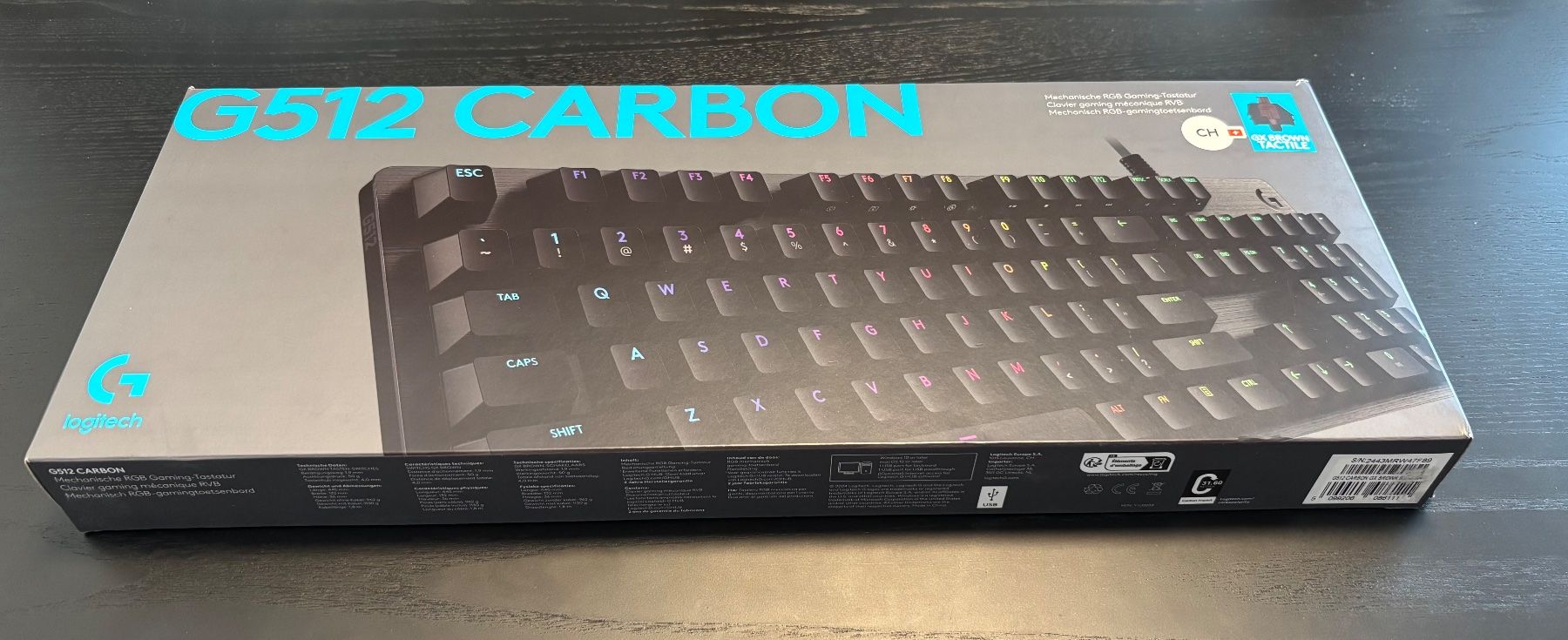 Logitech Tastiere: Logitech G G512 (GX Brown Tactile) – Usato da Eschenbach SG venduto da chris_roberts