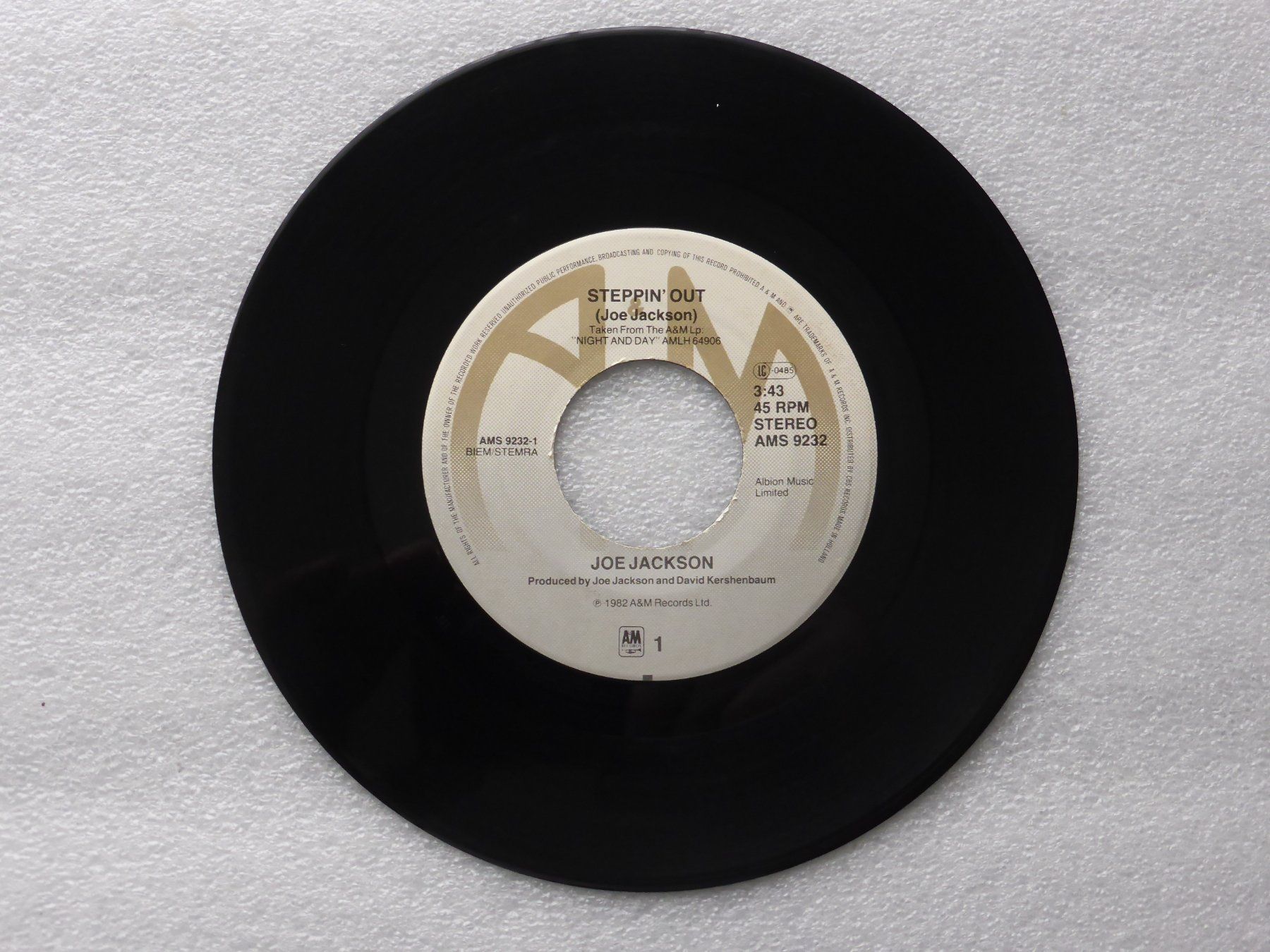 Dischi in vinile: Vinyl Single  JOE JACKSON – Usato da Küssnacht am Rigi venduto da Mondkinder 1
