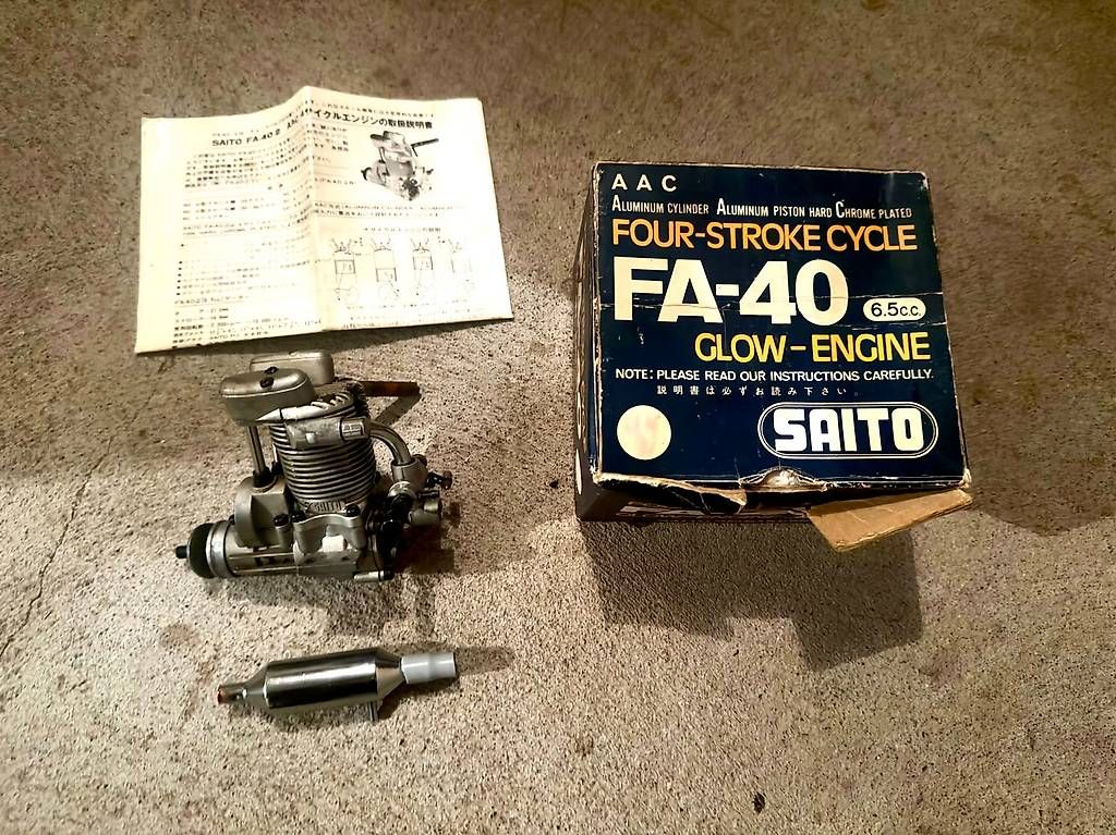 Motori: Saito FA-40 - Viertaktmotor – Usato da Wil SG venduto da JoRaHa 1