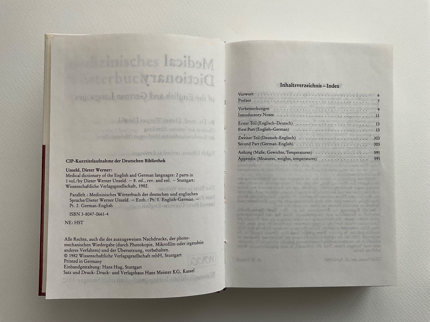 Libri: Medizinisches Wörterbuch D/E, 8. Auflage – Nuovo (secondo la descrizione) da Meggen venduto da BookRevivals 2