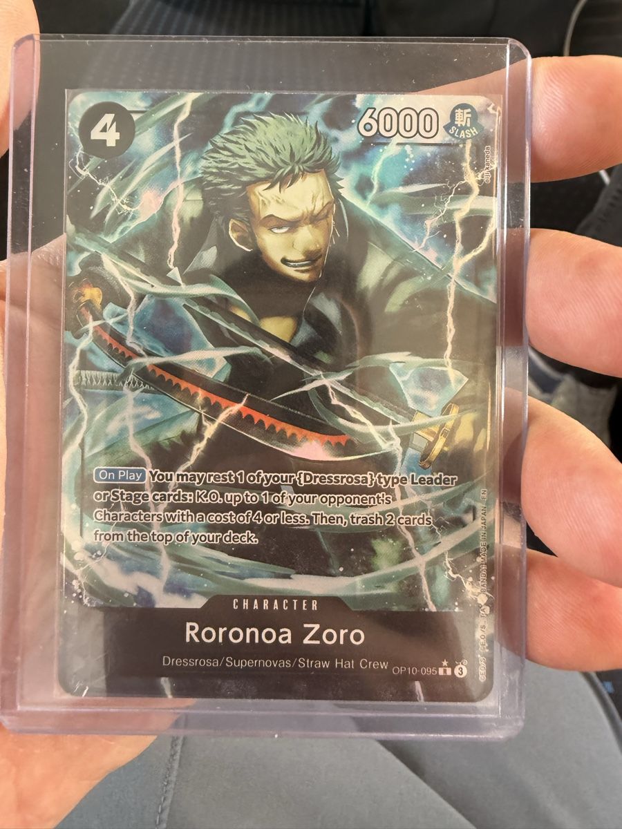 Bandai Carte collezionabili: Zoro op10 – Nuovo (secondo la descrizione) da Chernex venduto da Adrian-Nika