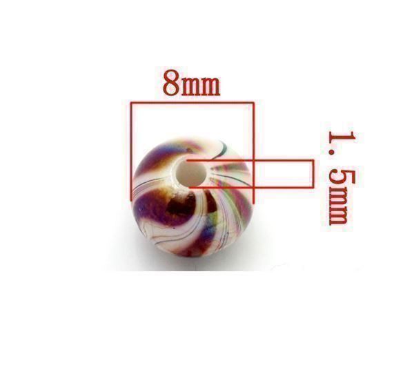 Perle (finte): 30 ACRYL PERLEN - BASTELN - 8mm - BASTELPERLE – Nuovo e nell'imballaggio originale da Kriens venduto da swissgadget 2