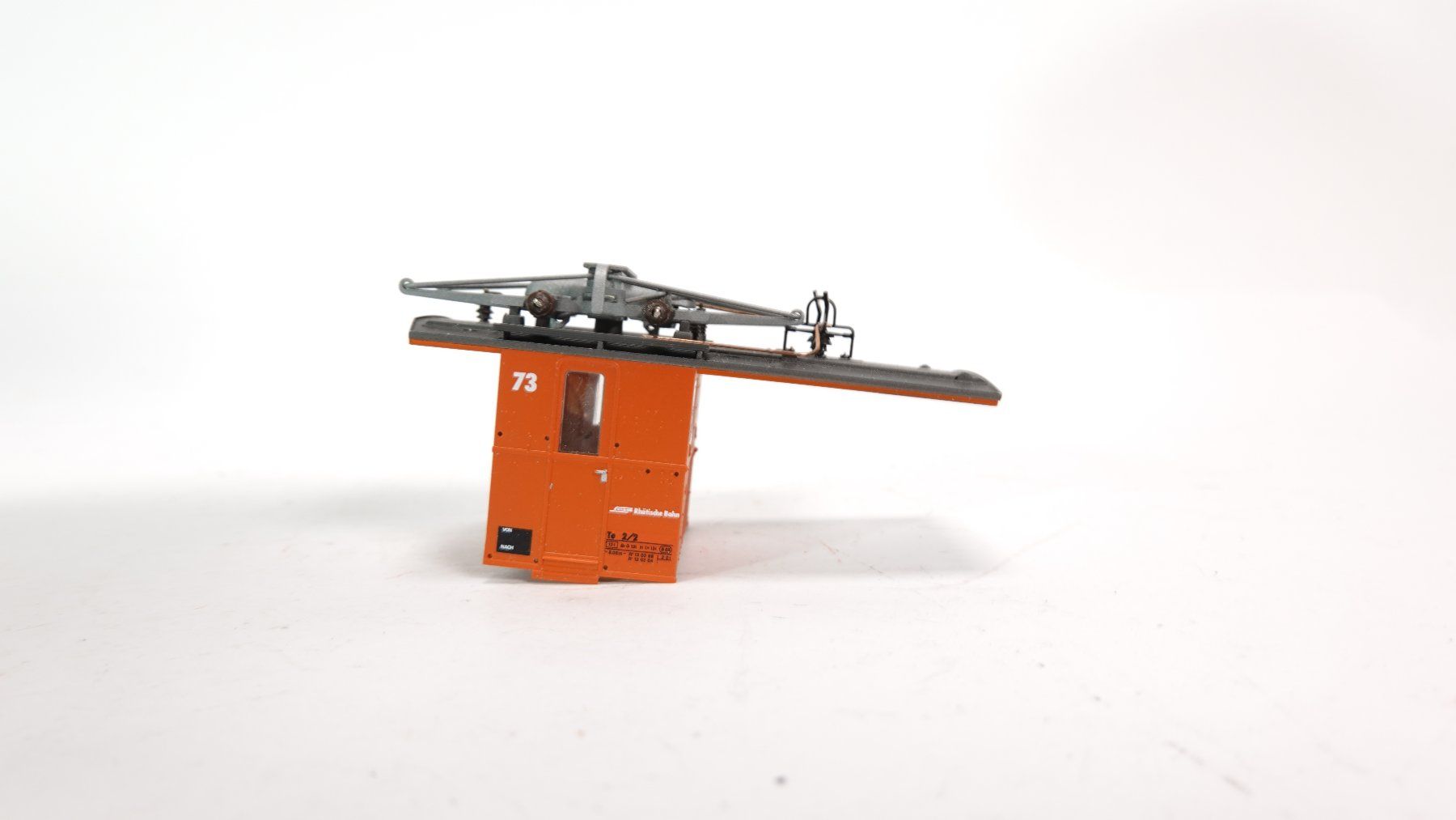Bemo Modelleisenbahnen: e67 Bemo 1270 133 RhB Te 2/2 73 nur Gehäuse / Bastelware – Gebraucht aus Thun von evinka_gmbh 3
