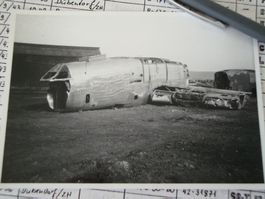 Dübendorfer Flugfeld 1945 Abbruch Bomber B - 24