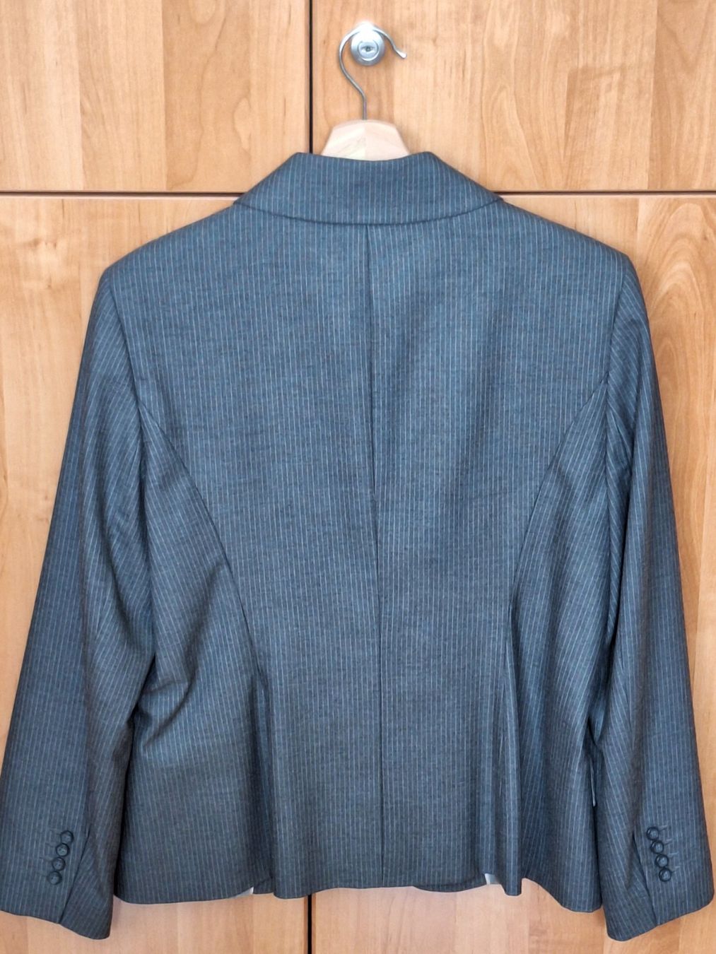 S.Oliver Giacche: s.Oliver Blazer, Grau Gestreift, Grösse 44 – Usato da Hedingen venduto da Rosie013 3