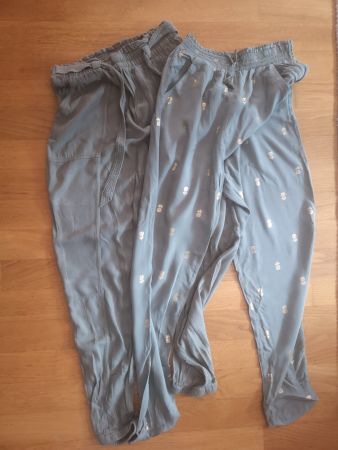 2 pantalons légers, taille 164