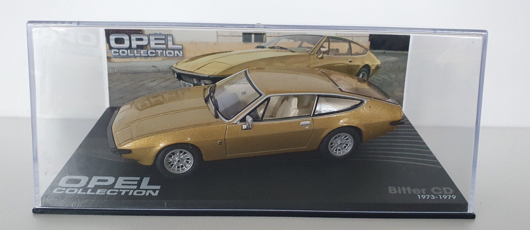 Opel Modellautos: Opel "Bitter" CD 1/43 press – Gebraucht aus St-Barthélemy VD von titeuf5