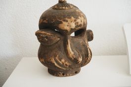Afrikanische Maske Hemba Soko Mutu Kongo Holz antik