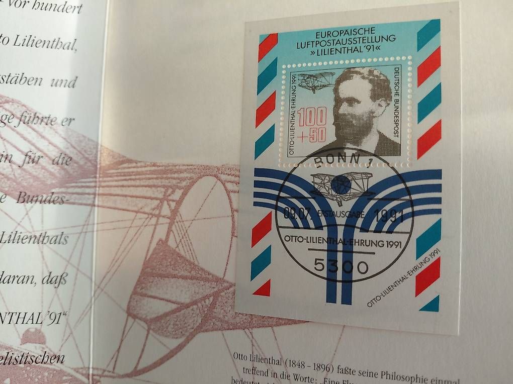 Tutti i francobolli: 5 Jahreskarten mit Briefmarken der deutschen Post – Usato da Zollikerberg venduto da Inhal 4