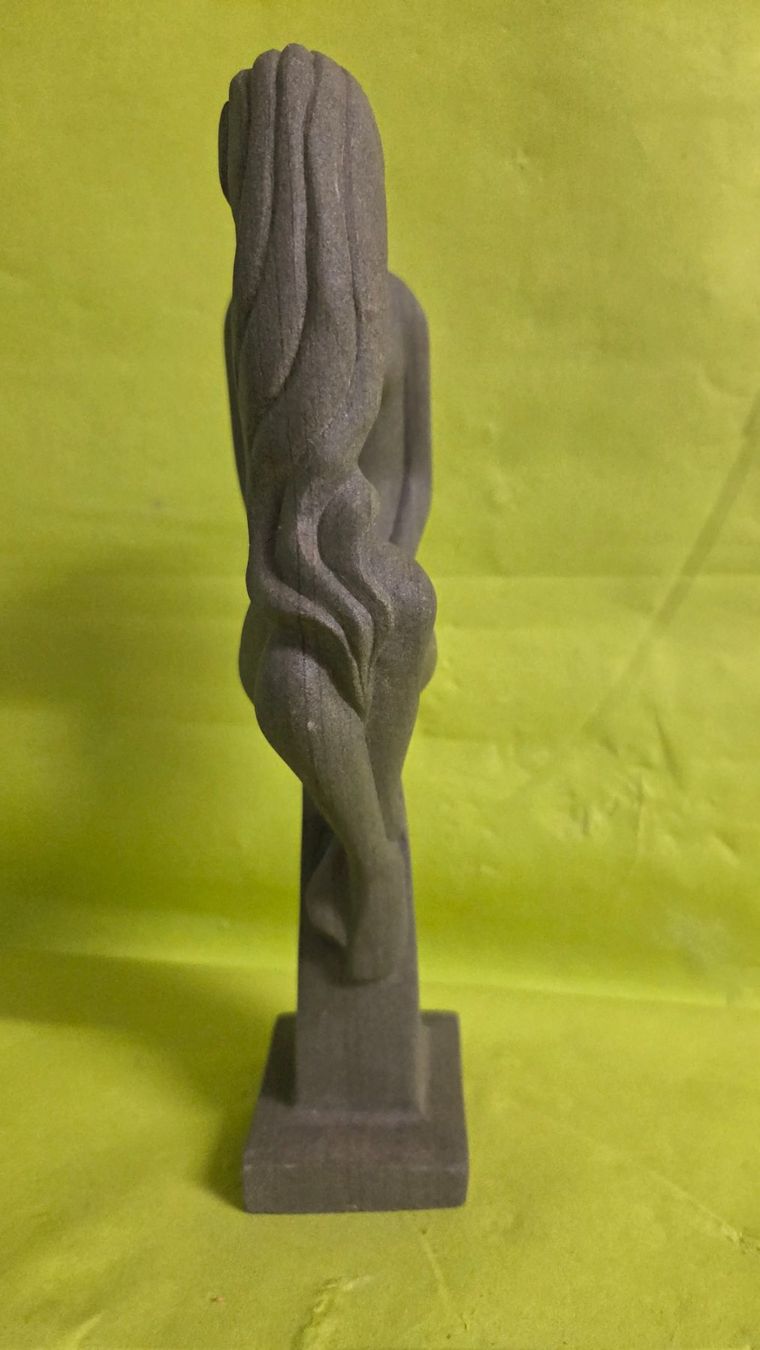 Skulpturen & Statuen: Sandstein Statue sitzende Frau 25cm – Neu (gemäss Beschreibung) aus Roggliswil von Mabelco 4