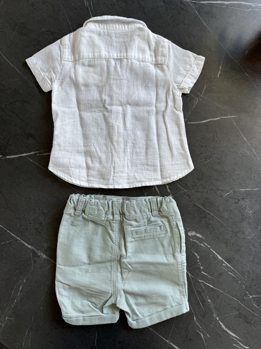 Kleiderpakete & -sets: Set chemise + pantalon - Taille 74cm – Neu (gemäss Beschreibung) aus Vauffelin von Salvo010 1