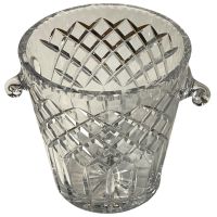 Champagne Bucket Blues Bohemian Crystal