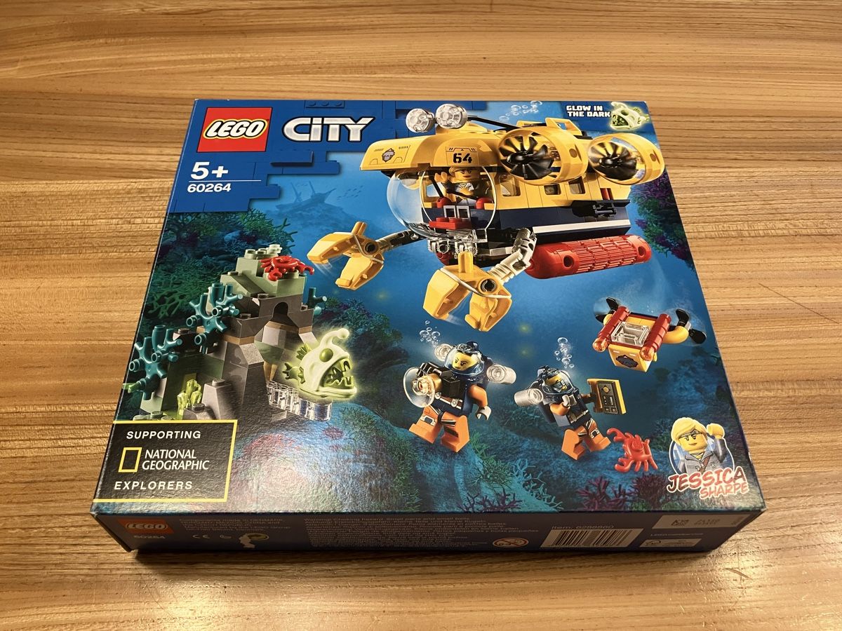 Lego Kit di costruzioni: Lego Meeresforschungs-U-Boot 60264 – Usato da Seewen SZ venduto da Rtotto