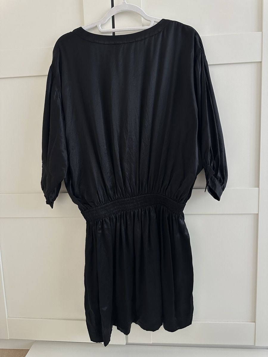 Burberry Robes: Burberry Kleid 100% Seide mit Ledergürtel – Neuf (Voir description) à Zürich par tmarina 2