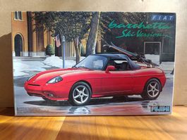 Fiat Barchetta 1:24 Fujimi Bausatz rot Ski Version NEU RAR