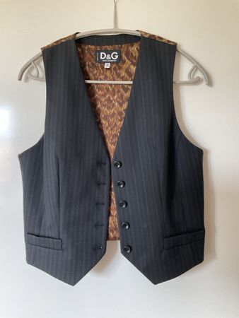Westen D&G Herren gestreift Futter Leo Grösse M