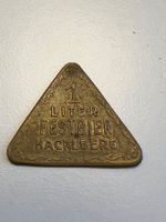 Jeton Medaille Hacklberg Brauerei 1 Liter Festbier