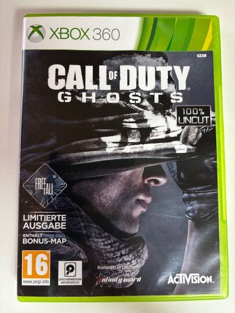 Jeux: XBOX360 CALL OF DUTY: GHOSTS – D'occasion à Oberönz par Killu