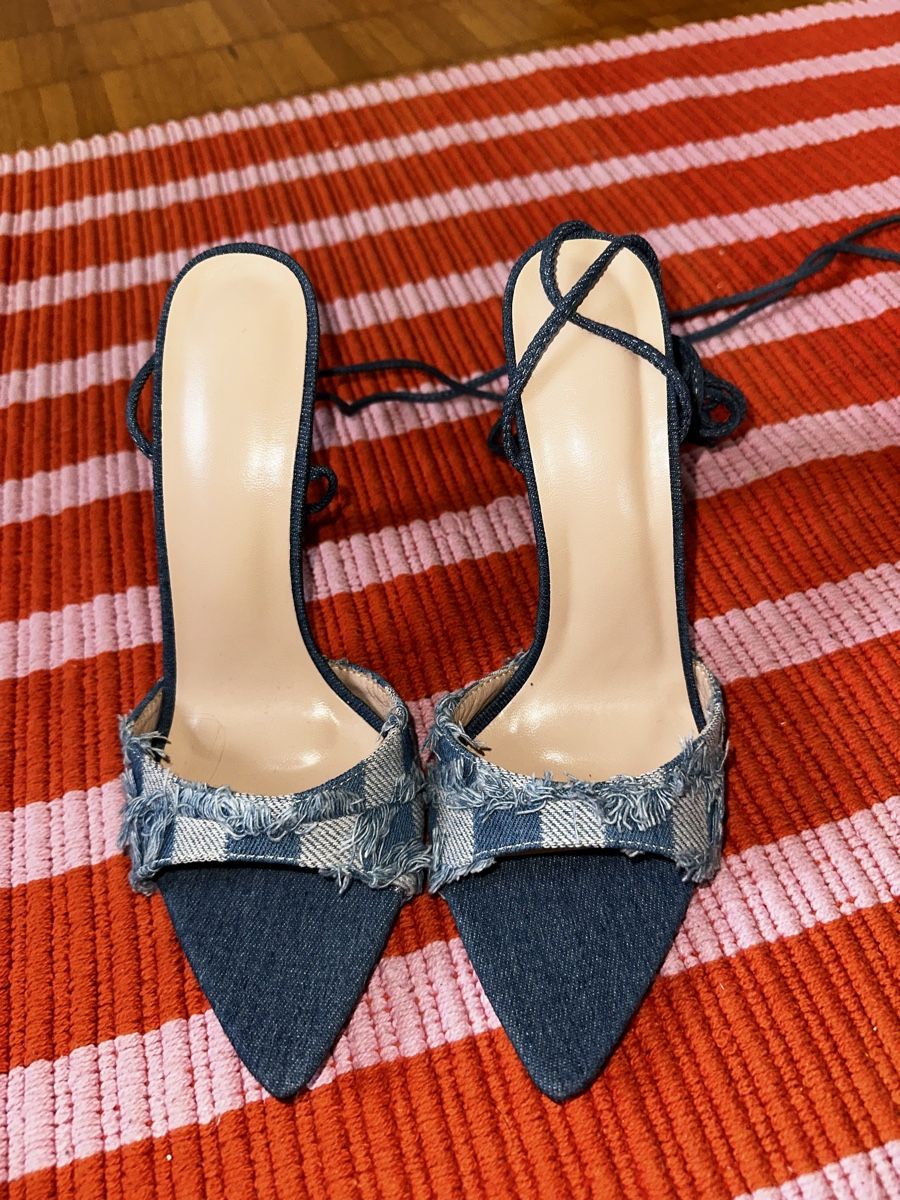 Damenschuhe: High heels (jeans) – Neu (gemäss Beschreibung) aus Zürich von Annalauber 3