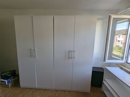 IKEA PAX Doppelschrank mit Beleuchtung