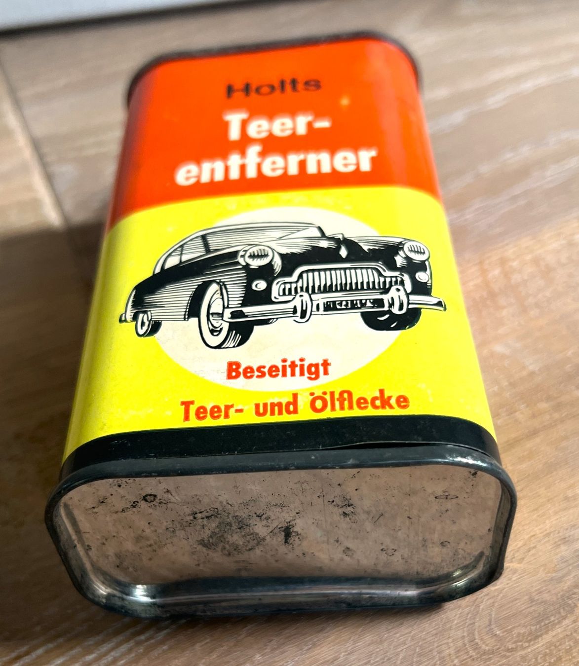 Dosen: alte Blechflasche Blechdose "Holts Teerentferner" Oldtimer – Gebraucht aus Rothrist von Brandystar 7