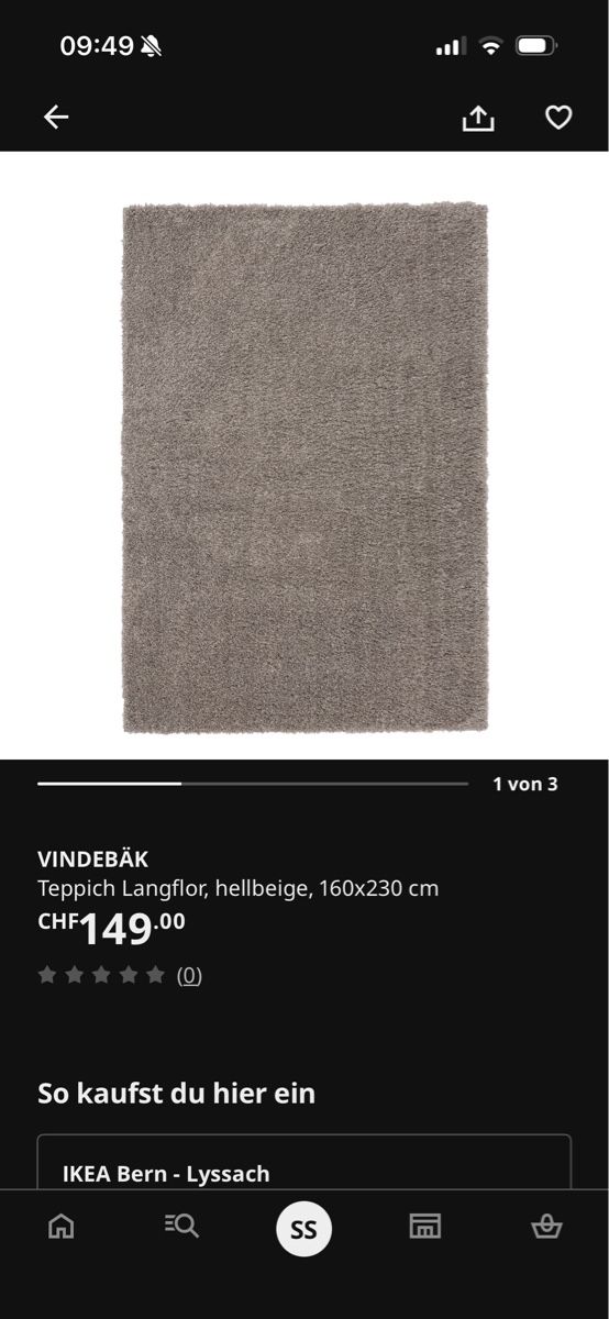 Teppiche: Ikea Teppich 160x230 – Gebraucht aus Bern von lynn_nadine 1