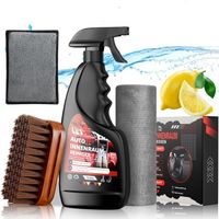 Auto Innenraum Reiniger Set 500ml + Bürste & Tücher
