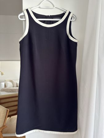 Kleid schwarz weiss Grösse 42 ESPRIT Zustand gut