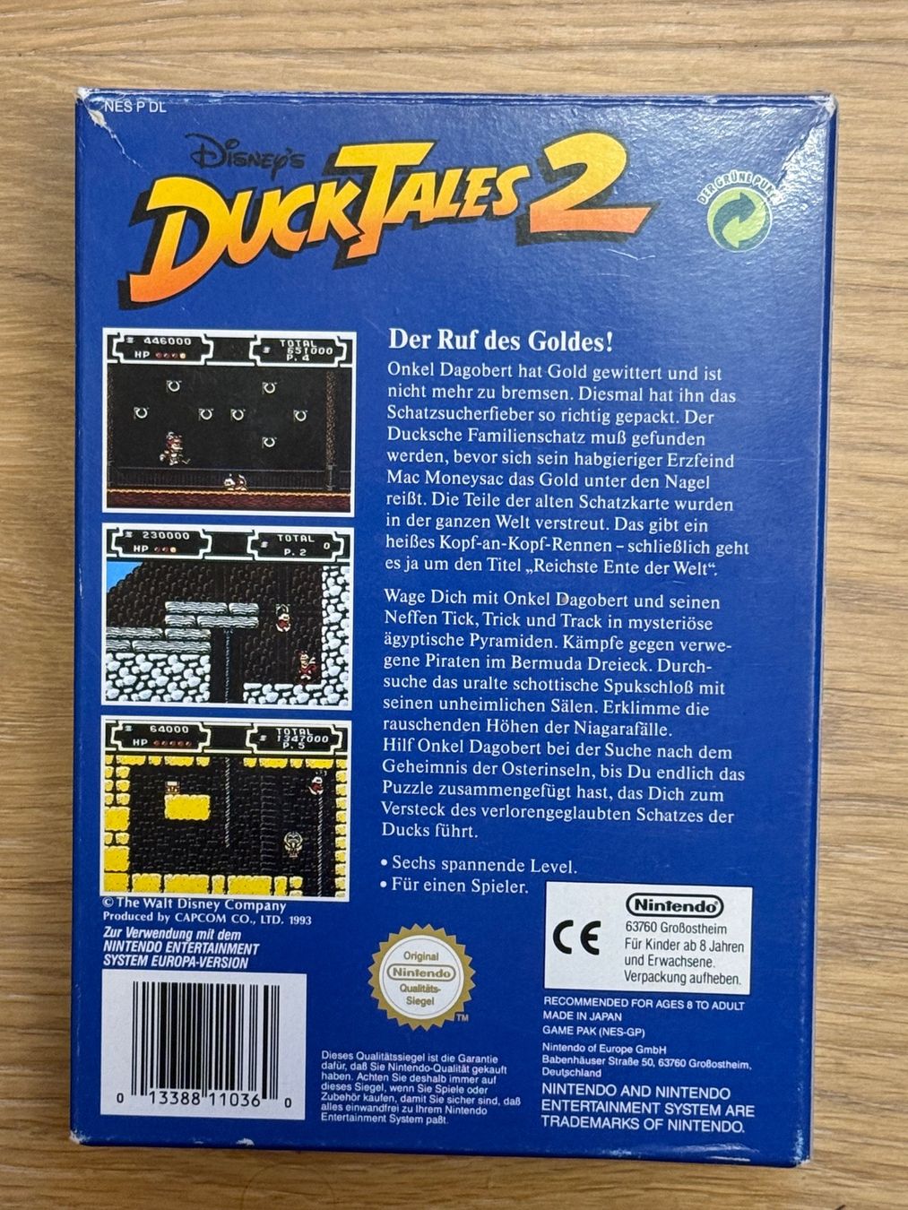 Nintendo Giochi: Duck Tales 2 NES PAL-B  OVP – Usato da Ebmatingen venduto da omgmrtea 1
