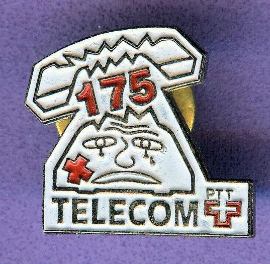 Plaketten & Abzeichen: PTT   TELECOM  175 – Gebraucht aus Winterthur von Sammleroase
