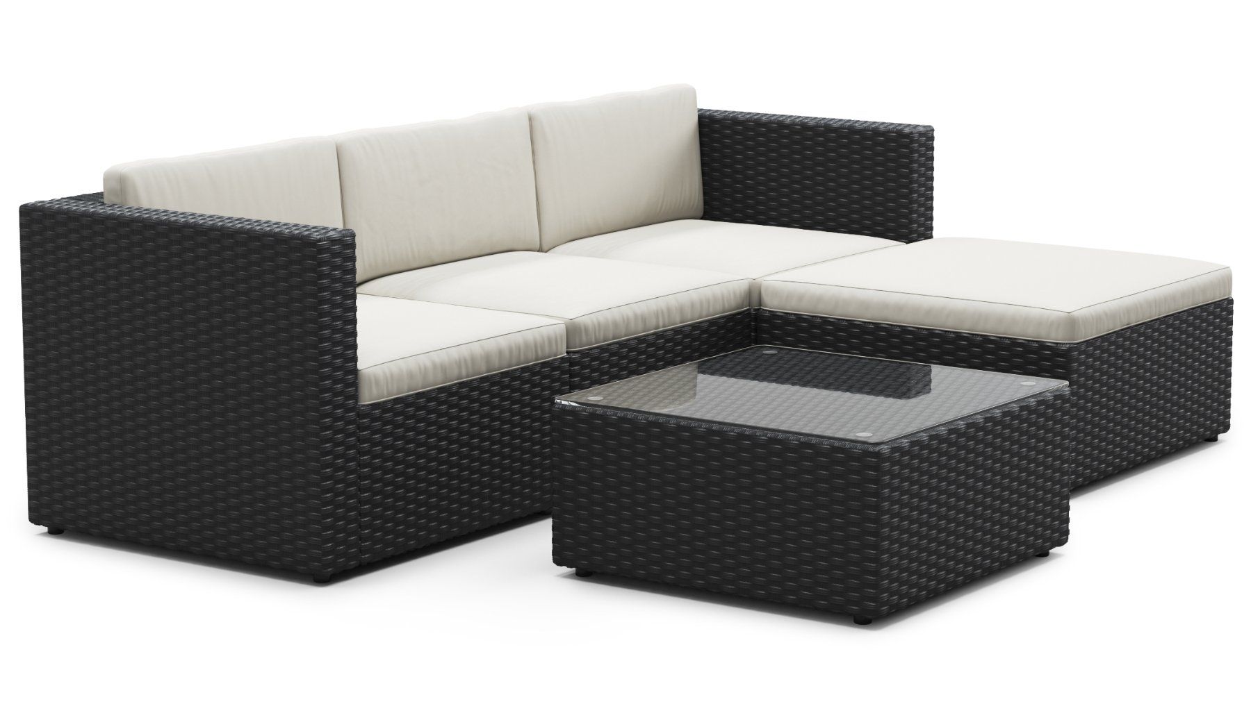 Divani: Rattan Lounge MALIBU - Gratis Versand – Nuovo e nell'imballaggio originale da Kleinwangen venduto da meinwarenkorb.ch 1