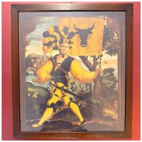 Reproduktion des Gemäldes Bannerherr des Kantons Uri