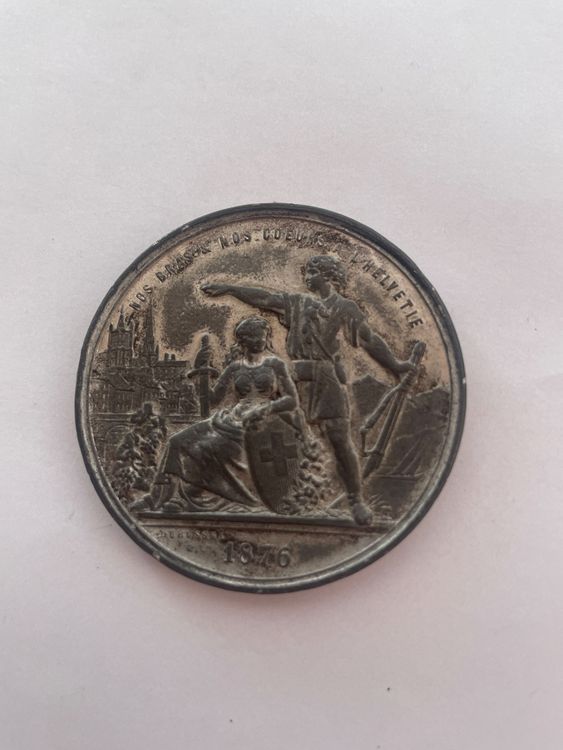 Médaille fédération française tir armes de chasse en bronze 3,6 cm de diamètre prix 25