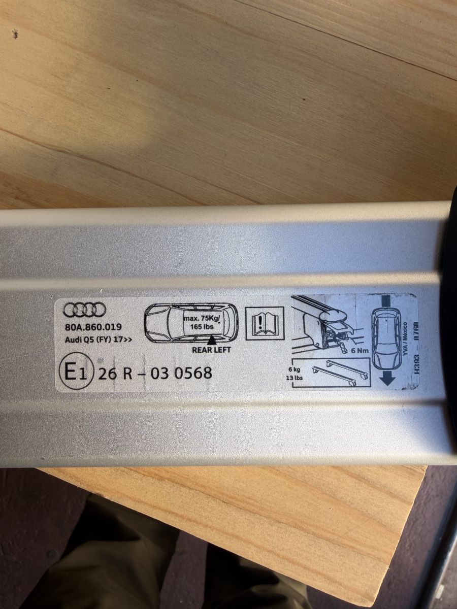 Barres de toit: Dachträger Audi Q5  – Neuf (Voir description) à Flurlingen par tob_2vpz 3