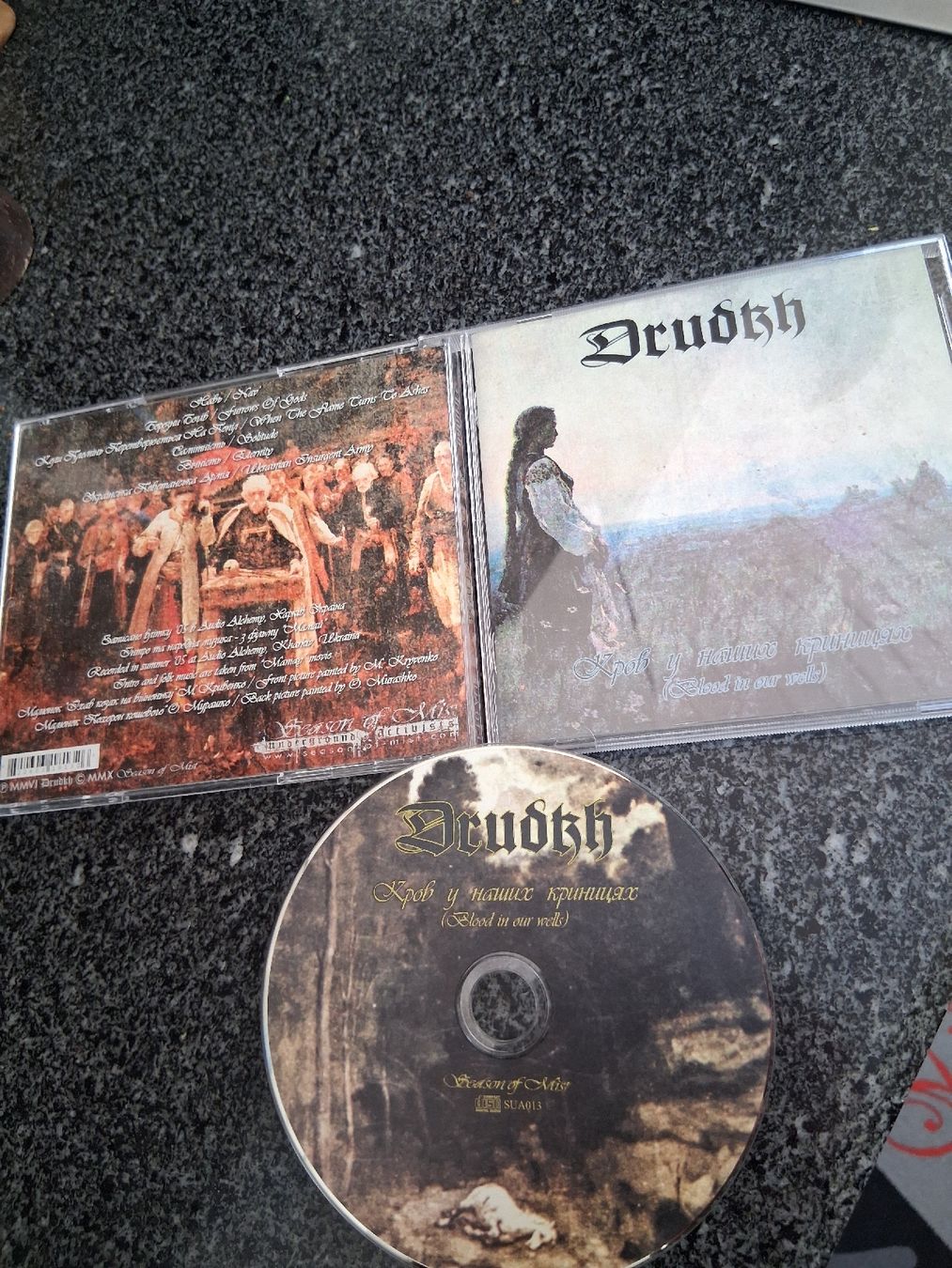 CDs: drudkh- blood... – D'occasion à St-Cergue par VeganWarrior