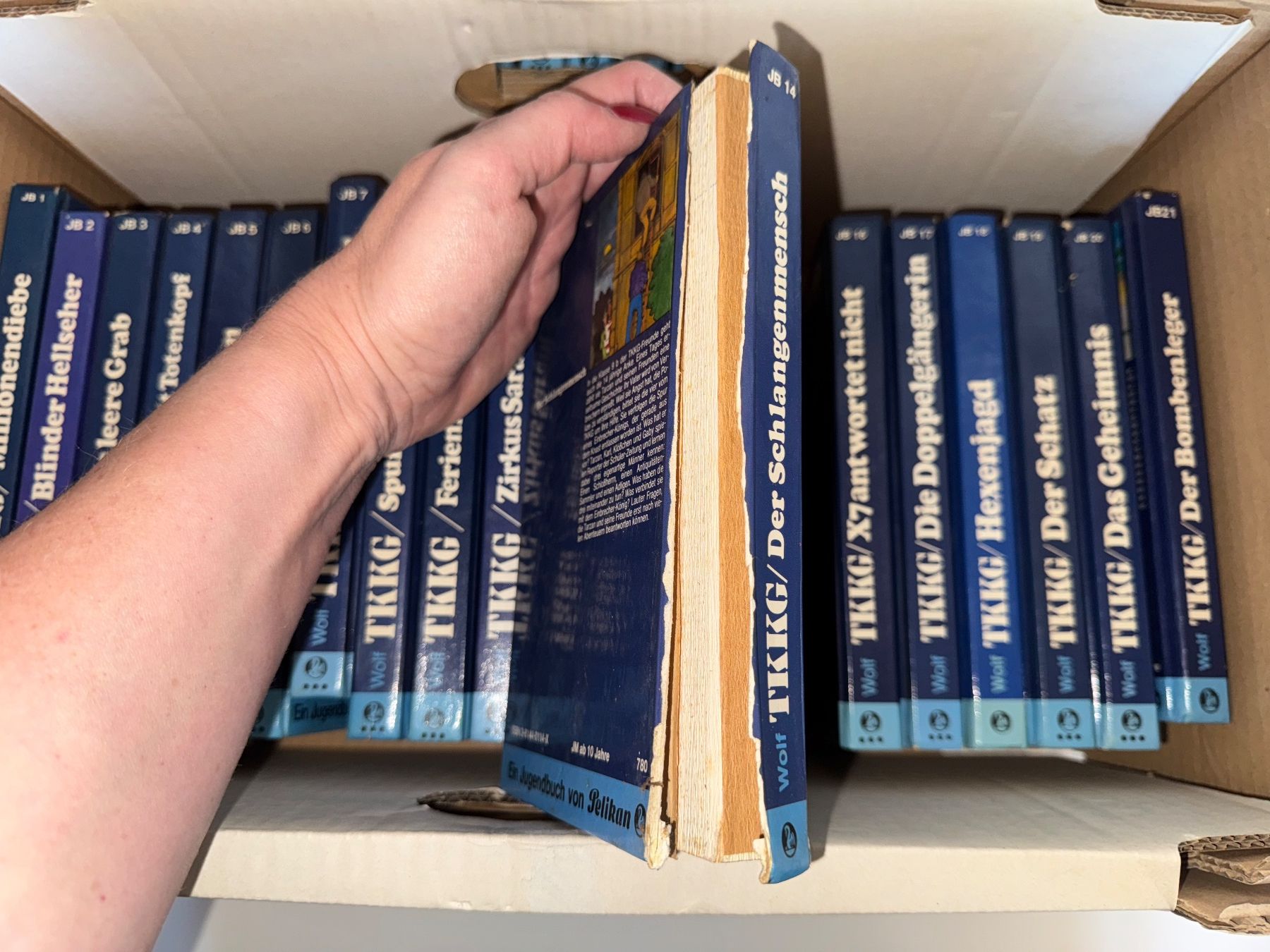Libri: 34 Ein Fall für TTKG Bücher – Usato da Grosswangen venduto da Kleine.Knoepfe 7