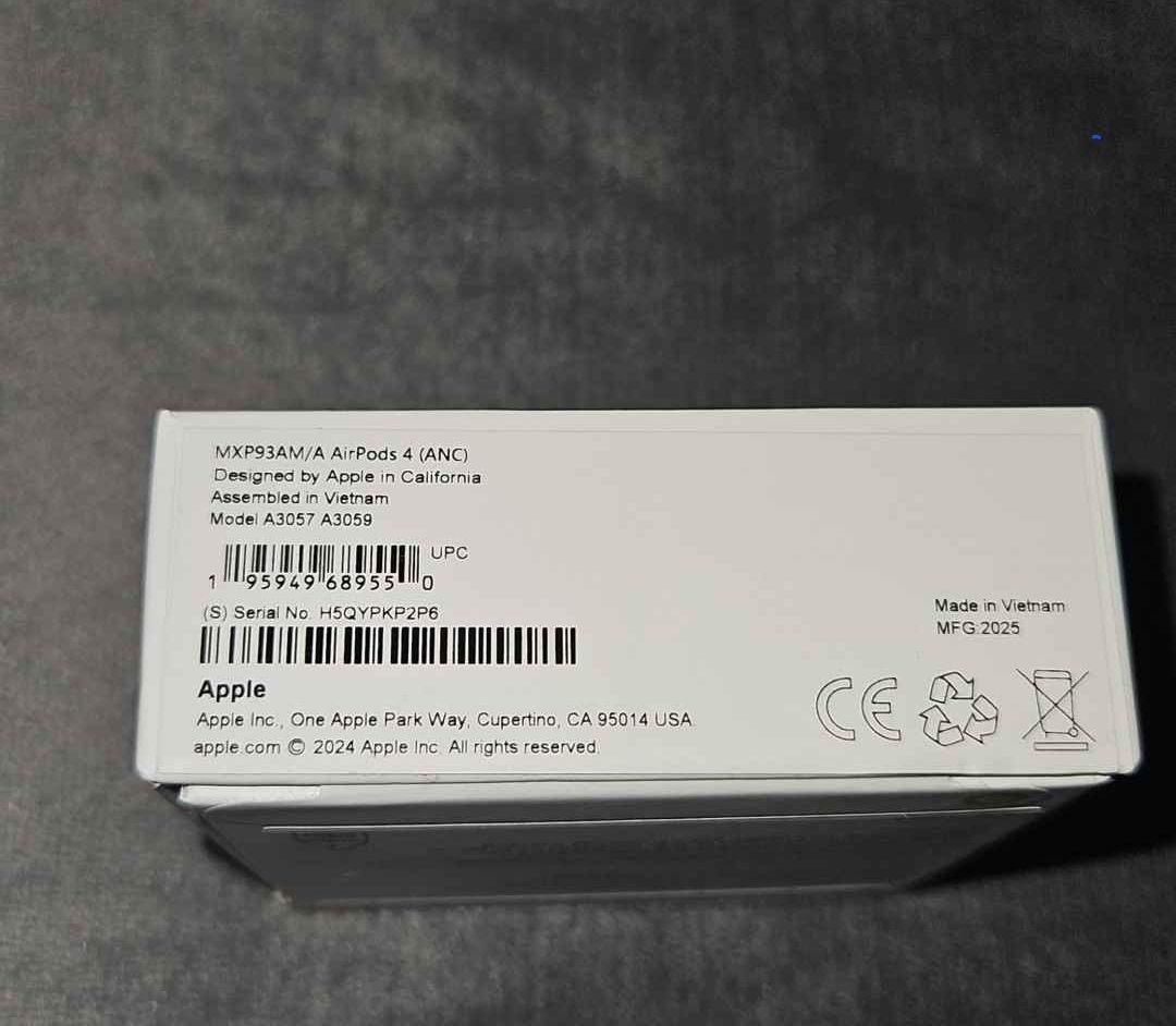 Apple Cuffie: Apple AirPods 4 mit ANC neu – Nuovo e nell'imballaggio originale da Gipf-Oberfrick venduto da iam_q9y8 1