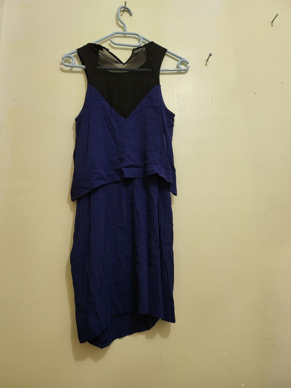 Sandro Robes: Robe Sandro Paris Bleue et Noire, Taille 36 - Été Chic – D'occasion à Niedergösgen par Eva2410 1