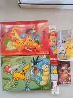 Pokemon Set: Box, 2 Poster, Dose, Tins, neu
