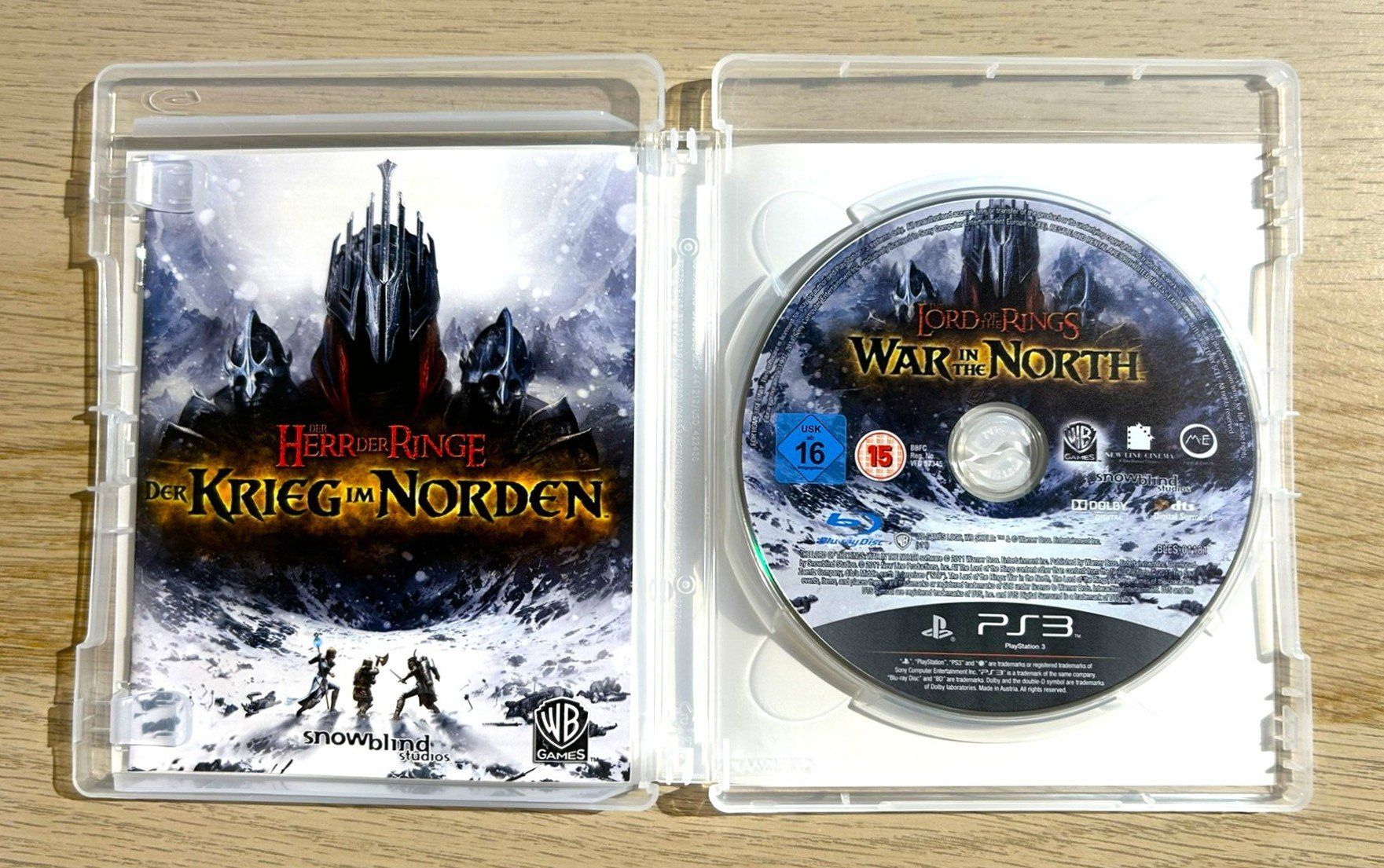 Sony Giochi: Herr der Ringe Der Krieg im Norden PS3 – Usato da St. Gallen venduto da Alpine.Arcade 2